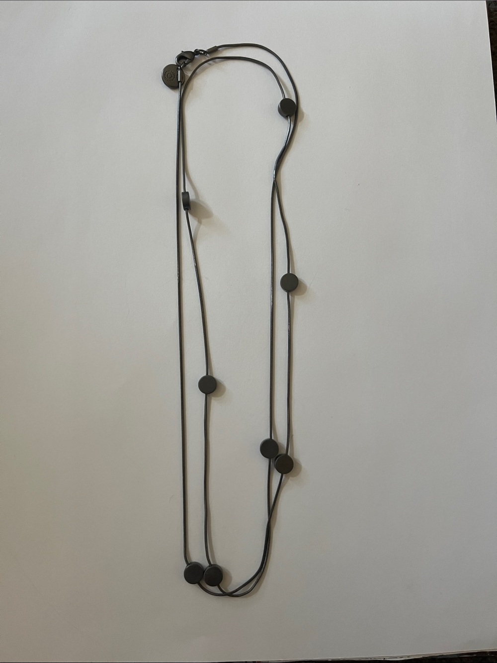 Danish Black Multi-Bead Long Necklace - Women Jewelry